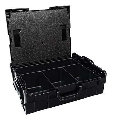 Sortimo System Werkzeugkoffer L-Boxx 136 mit Kleinteileeinsatz und Deckeleinlage