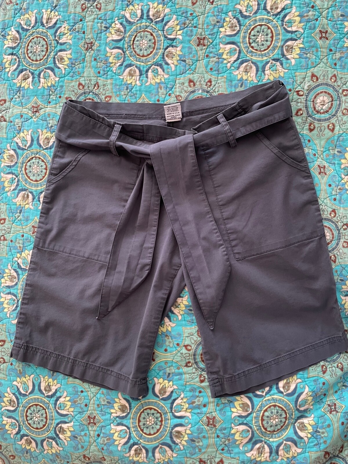 Be Present Women's Yoga pants, size Small, Dark Gray. with belt, EUC | eBay