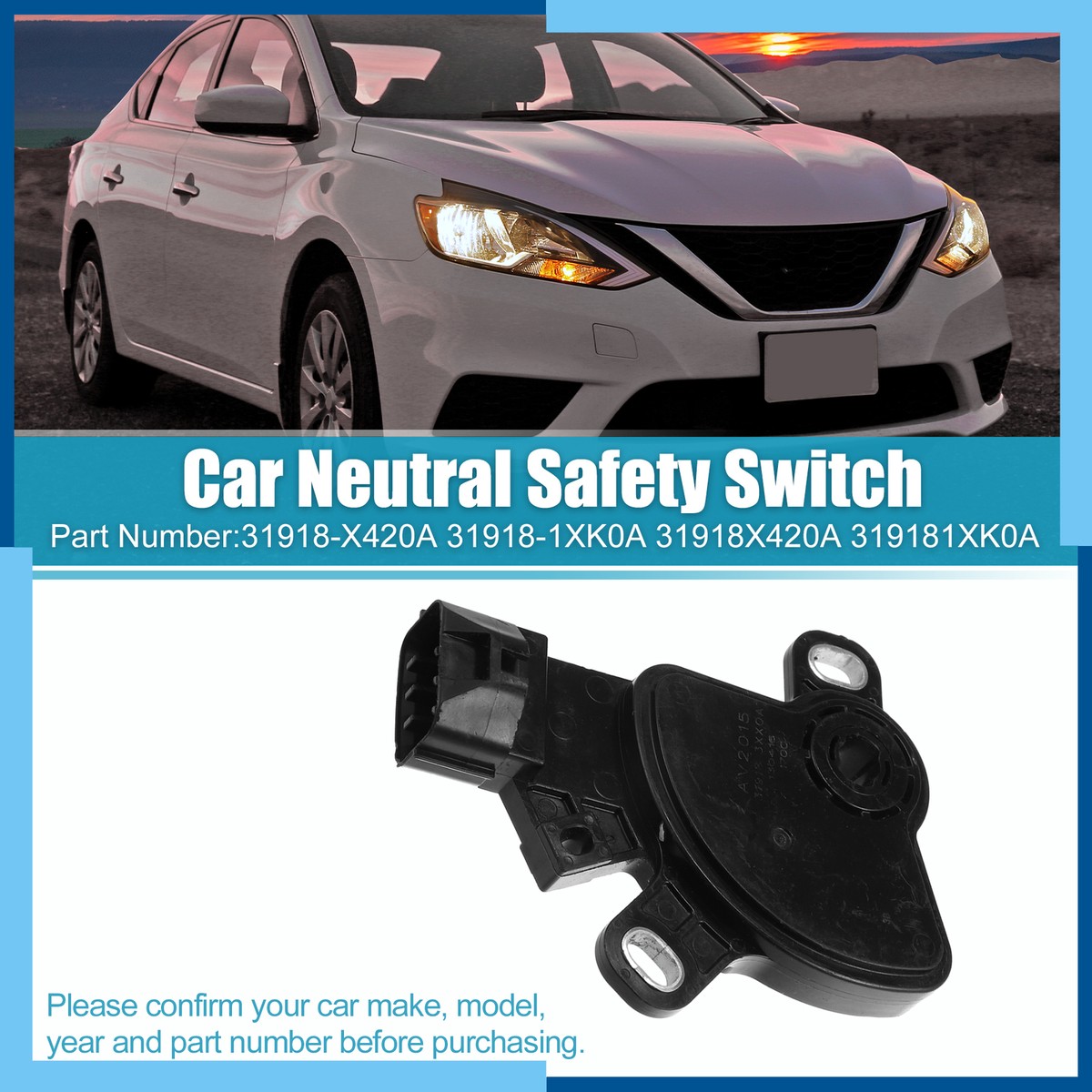 31918X420A 2013-2018 Nissan Sentra Neutral Safety Power Switch