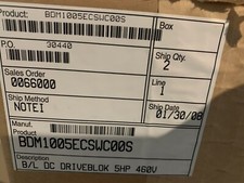 Parker BDM1005ECSWC00S DriveBlok 5HP @ 460v  New In Box