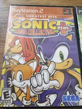 Playstation 2 Games - Sonic Mega Collection Plus, Sega Genesis Collection Bundle