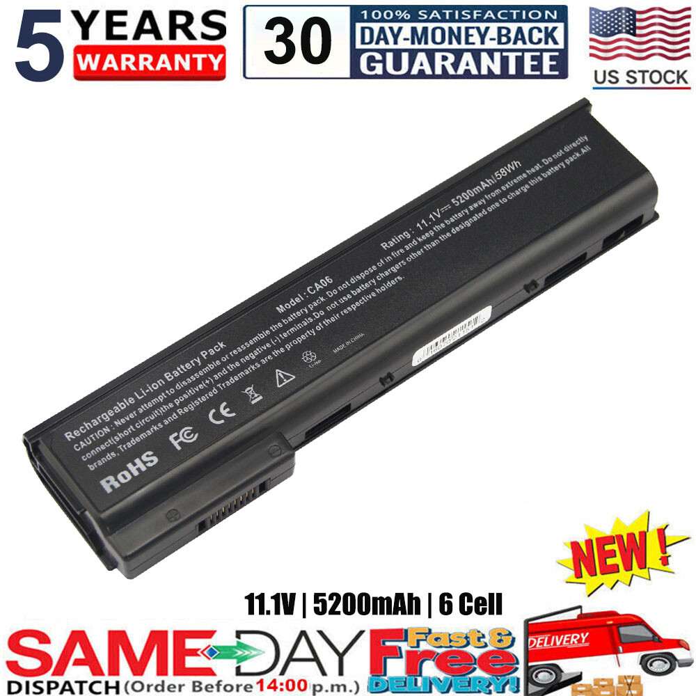 Batterie 62WH Pour HP ProBook 640 G0/G1, 645 G0/G1 - Modèles CA06, CA06XL, Neuve