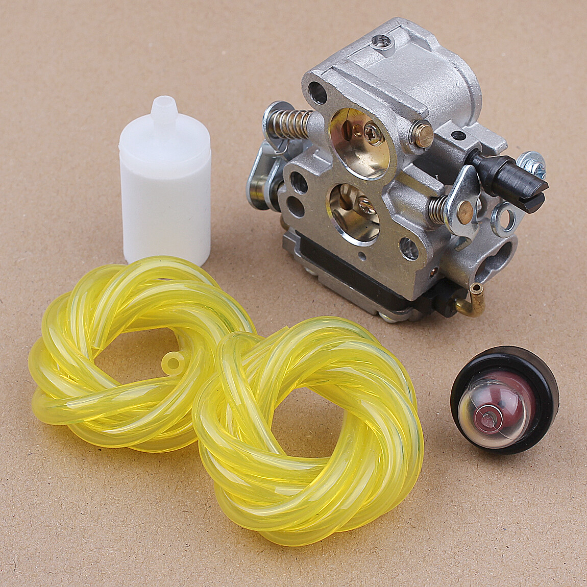 Gubeter Kit Guarnizioni Carburatore 2 Pezzi, Per Parti Motosega Per Husqvarna 235 240 235E 240E, 545081892 - Foto 5