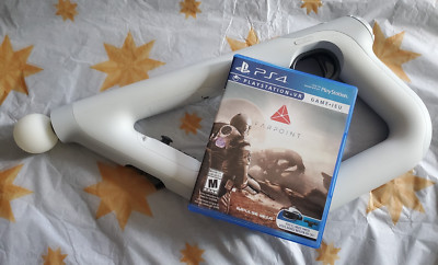 Playstation 4 Aim Controller PSVR Gun + Ps4 Farpoint Game