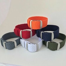 22mm Watch Straps New Perlon Nylon Multi Colors MoD Shipped from US