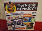 RARE ANIMATED FNAF GAME AREA BUILDING SET - NEW SEALED - FIVE NIGHTS AT FREDDYS