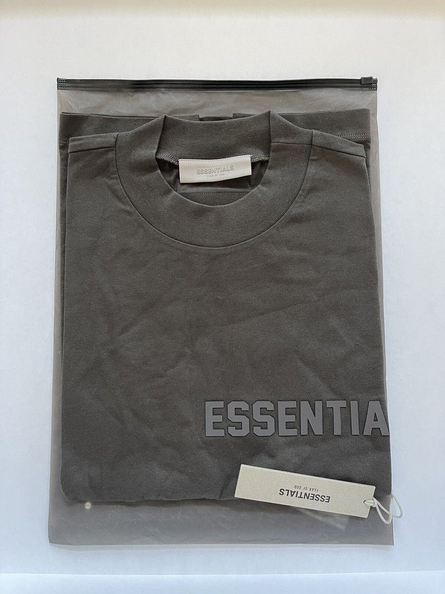 Essentials Fear Of God Off Black FW22 Short Sleeve T-Shirt