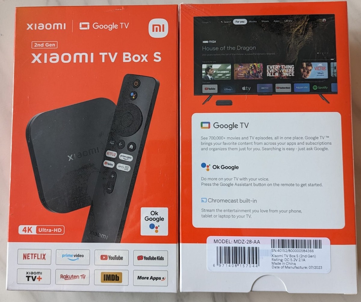 S 2nd Gen Amazon Prime En Xiaomi Tv Box Smart Tv Mi Box 4s Pro Amazon