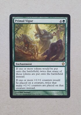 MtG - Primal Vigor / Urkraft des Lebens  x1  - Commander 2013 - Rare - Mythic 