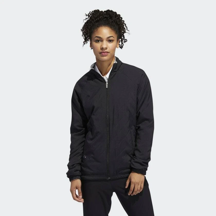 Adidas quilted hotsell golf jacket