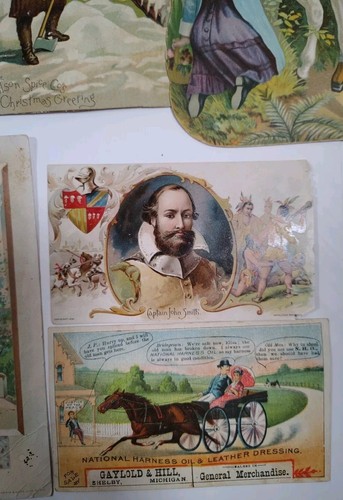 Large Lot of Victorian Trade Cards- Machinery, Coffee/Food, Medicine,Boots etc. - Picture 9 of 15