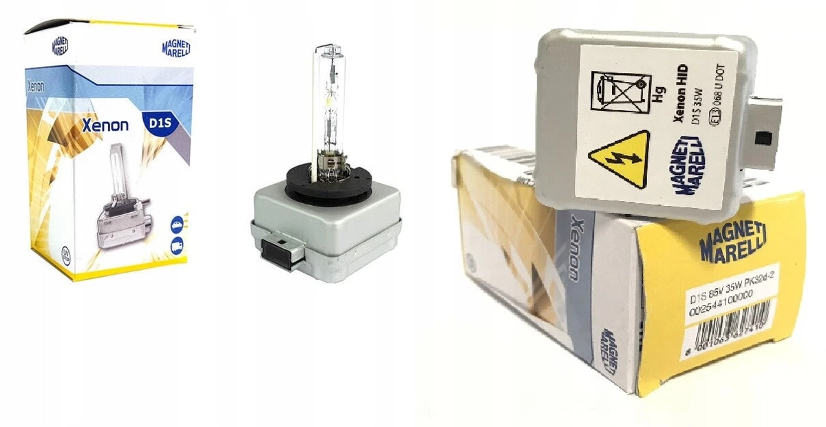 BOMBILLA DE XENON D1S HID MAGNETI MARELLI OEM | eBay