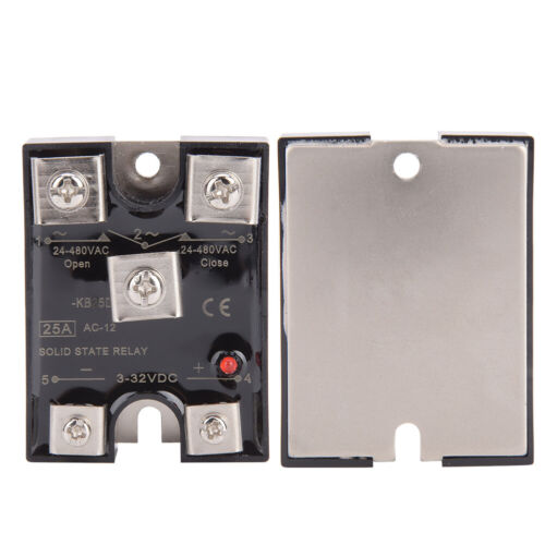 Solid State Relay 25A Single Phase 1NO1NC Solid State Relay DC Controlled AC - Picture 9 of 13