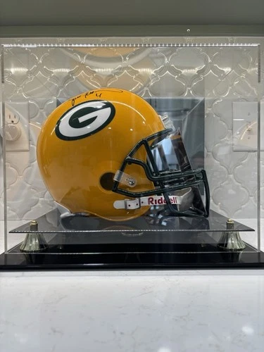 Brett Favre Green Bay Packers Autographed Full Size Riddell Helmet W/ COA