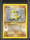 Sandshrew Sandan #062/102 Pokemon Base Set 1st Edition GERMAN