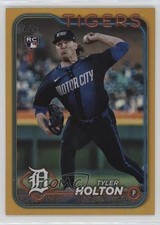 2024 Topps Update Gold Rainbow Foil Tyler Holton #US33 2qw