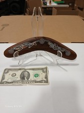Vintage Handmade GoonDooLoo Returning Wooden 10in. Boomerang Australia
