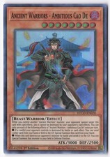 Ancient Warriors - Ambitious Cao De 1 Ed Super Rare Eternity Code ETCO-EN020 LP