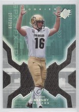 2007 SPx Rookies Silver Holofoil 277/299 Mason Crosby #139 0p5