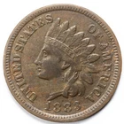 1883 Indian Head Penny Cent Very Fine+ (VF+)