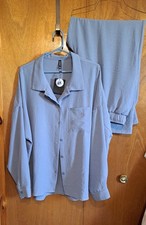 Women's Fall 2 Piece Outfit Tracksuit Long Sleeve Jacket, Elastic Waist, NWT