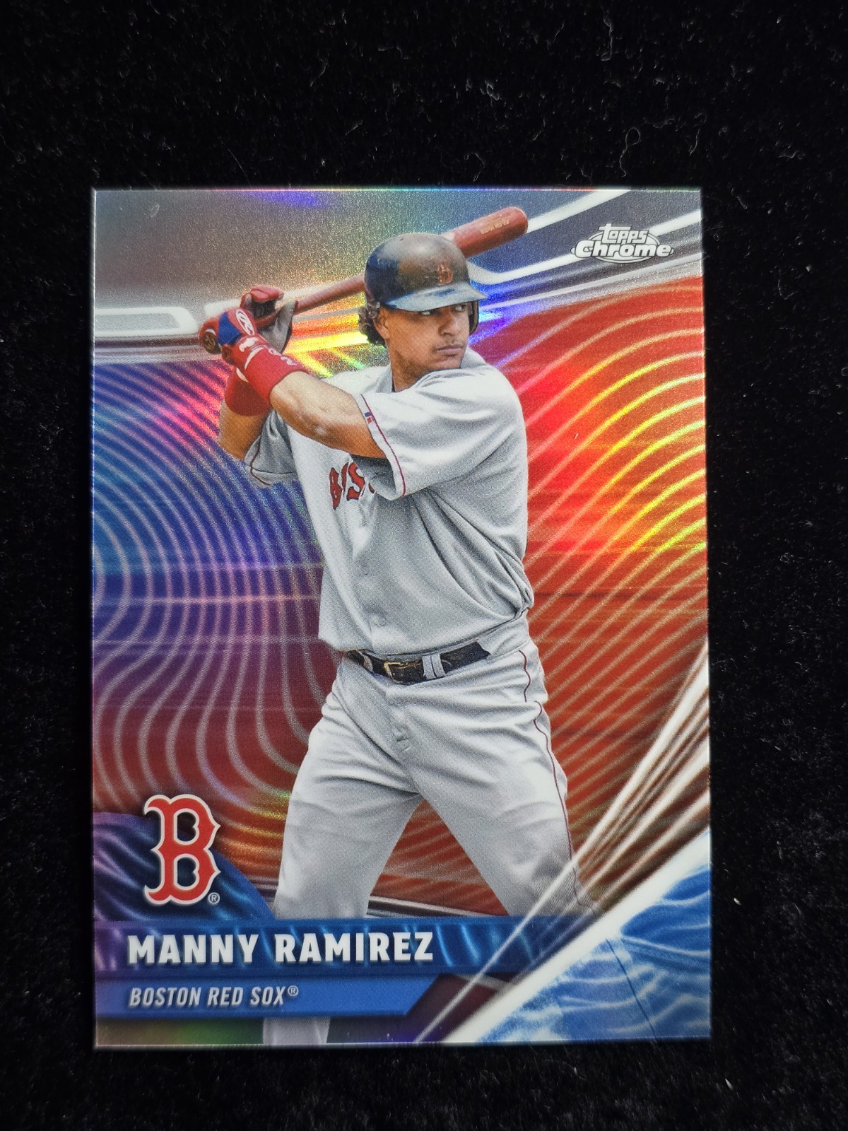 2026 Topps Chrome #RVA-13 Manny Ramirez Chrome Rivals Away