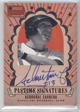 2013 Panini America's Pastime Signatures Red 5/10 Asdrubal Cabrera #AC Auto 0f8