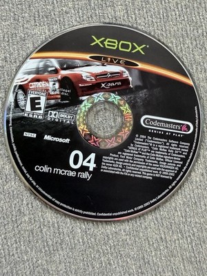 Colin McRae Rally 04 (Microsoft Xbox, 2004) Disc Only