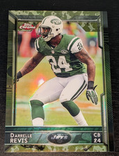 Darrelle Revis New York Jets 2015 Topps Chrome Camo Refractor #d /499