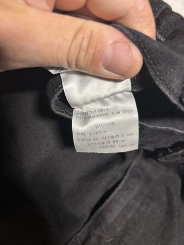 Men’s Black Levi’s Strauss Denizen 231 Athletic Fit Waist 32 Length 30 Mid Rise - Picture 3 of 9