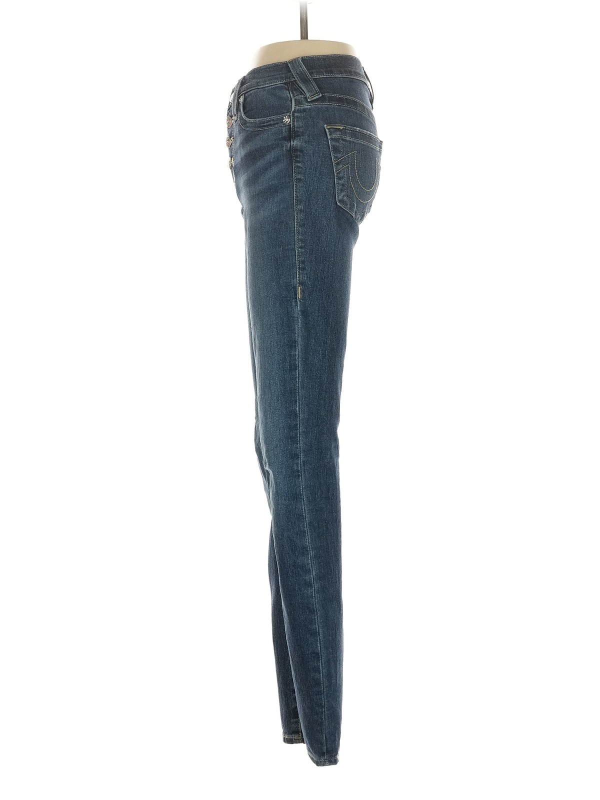 True Religion Women Blue Jeans 24W thumbnail 4