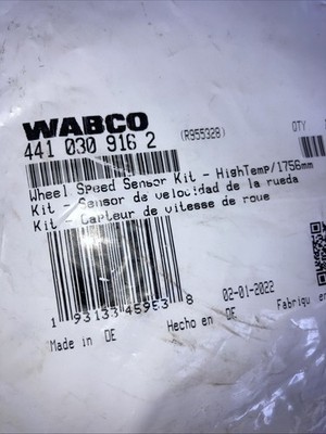 Genuine WABCO 4410309162 ABS Wheel Speed SENSOR KIT R955328 1756mm HighTemp