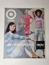Target Introducing Mossimo Catalog February 2001 Y2K Fashion Launch Ad Vintage