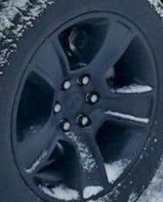 2022 Ram 1500 Oe Wheel New Style 6 Lug 20x9 Road 5 Spoke Single Spoke Black Opt