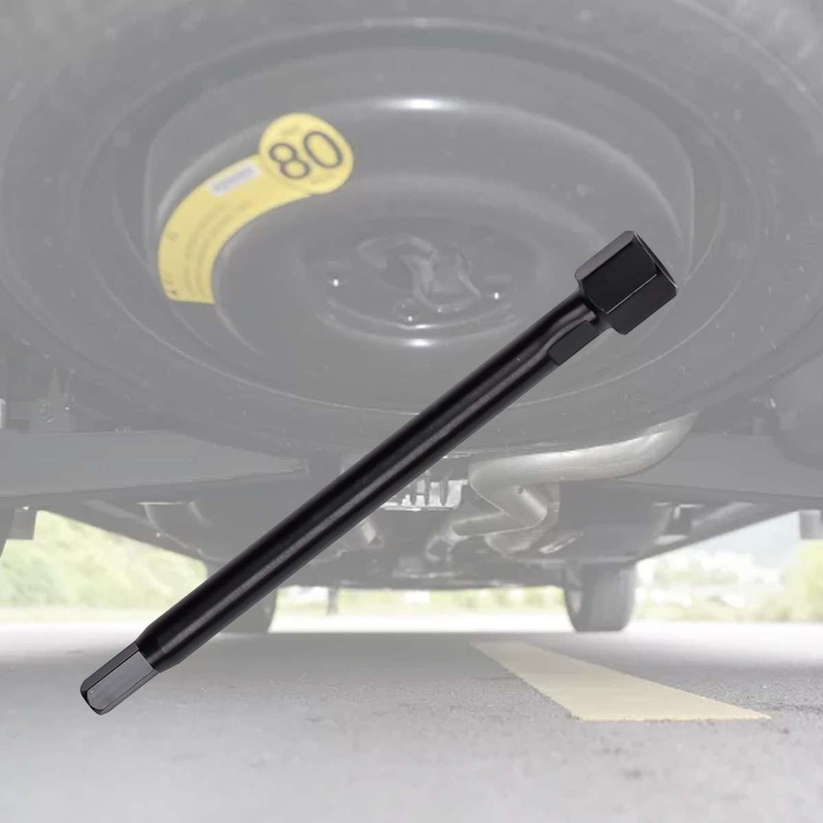 Spare Tire Lug Wrench Kit For 2002-2015 Dodge Ram 1500 - Tire Change & Repair Tool Set