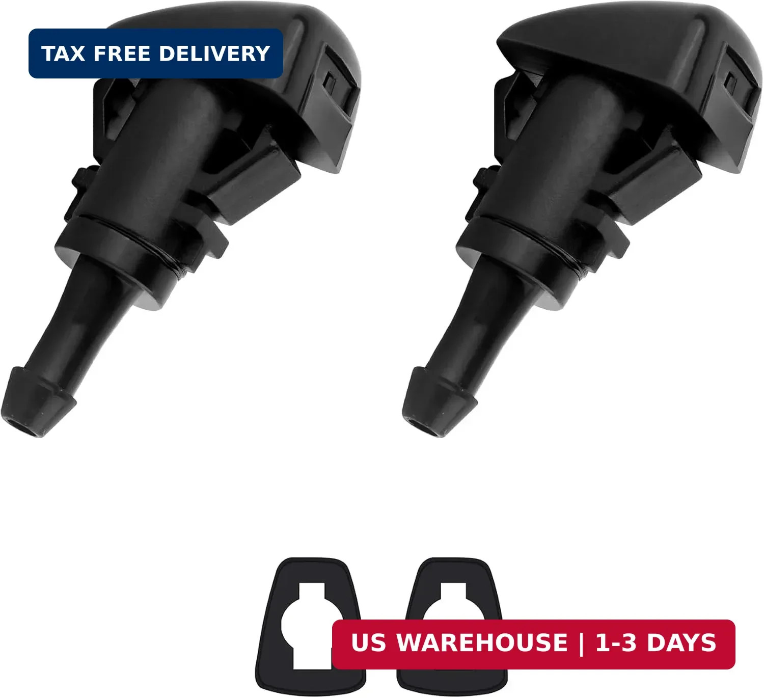 2PCS Front Windshield Washer Nozzle Compatible with Chrysler Dodge Ram,Car Winds