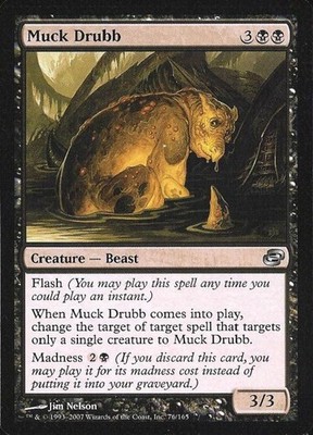 Muck Drubb -Foil Light Play MTG Planar Chaos