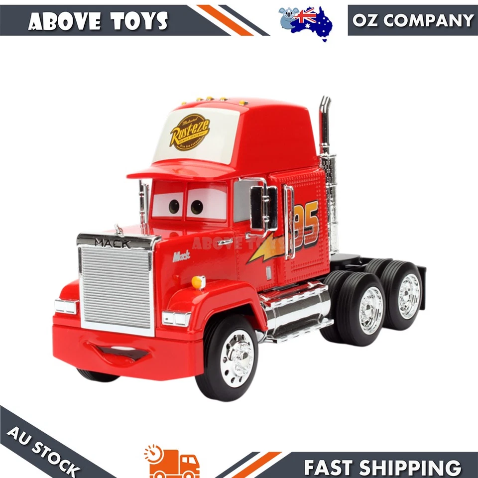 Jada 1:24 Scale Disney Pixar Cars Mack Truck Diecast Vehicle Toy Model - Image 3 of 4
