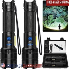 High Lumens Rechargeable Flashlight Super Bright Waterproof Multi-Mode LED Torch
