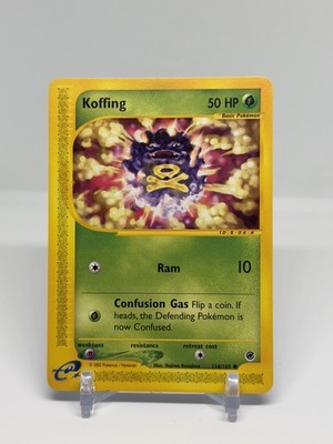 Koffing 114/165 Expedition Base Set Regular