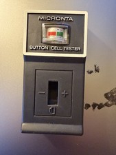 Radio Shack Micronta 22-097 Button Cell Battery Tester With Box