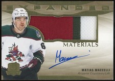 2024 The Cup Matias Maccelli 2022 Update Rookie Expanded Patch Auto /49 #ER-MI