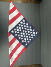 4 Stars Stripes USA Flag 100 Cotton 20"x20" Red White Blue Bandana Face Gear