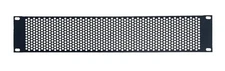 PROCRAFT VRP-2 2U Vented / Perforated Steel Rack Panel w/ Flanges (2 space)
