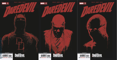 Daredevil #1 2 3 Marvel Television 4th 2nd 3rd Print Set (07/29/26)