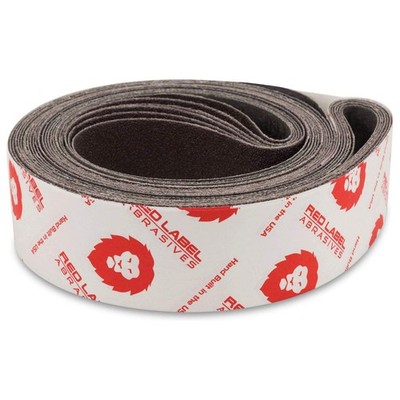 Red Label Abrasives 2 X 72 Inch 36 Grit Aluminum Oxide Metal Sanding 36