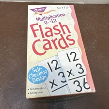 Multiplication Flash Cards Math Practice Cards Trend Enterprises