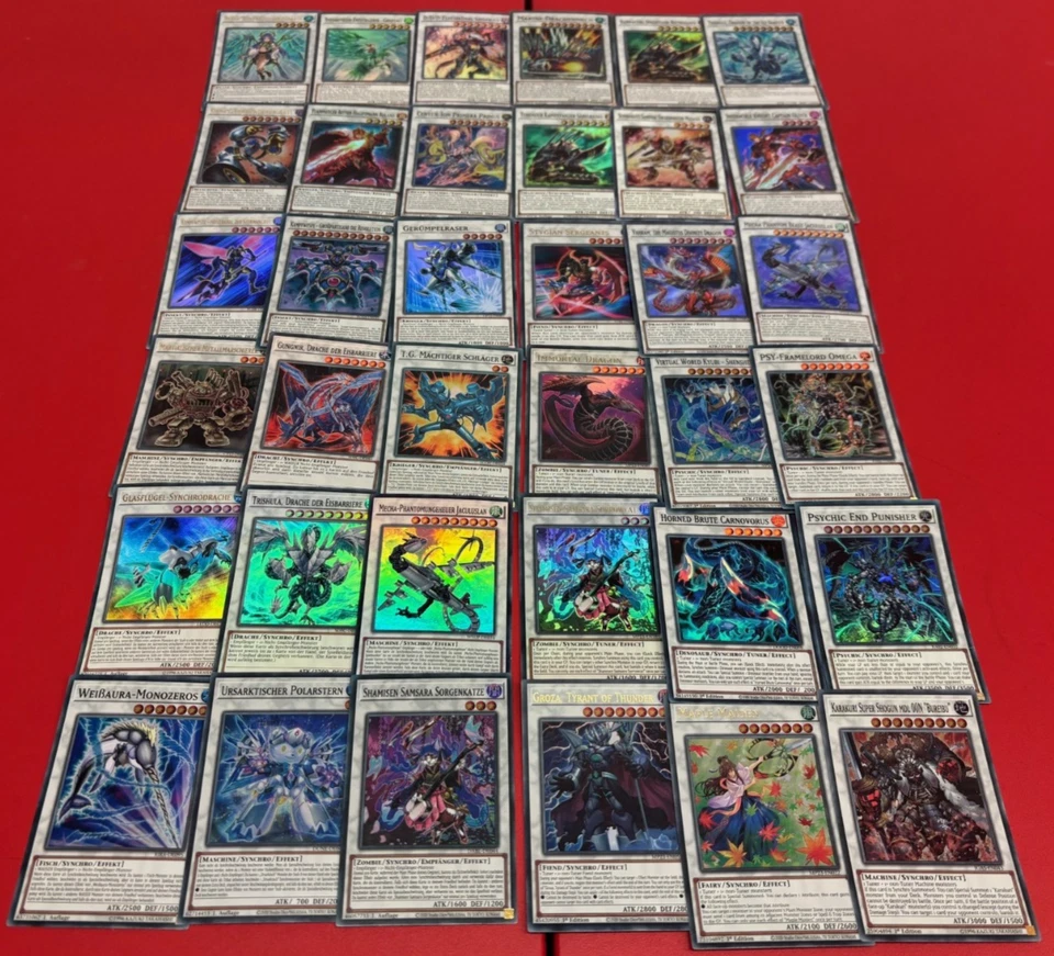 Yu-Gi-Oh! 11 Stück Synchro Konvolut Lot Sammlung Ultra/Super/Rare/Common S14 - Bild 2 von 3