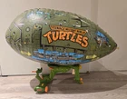 Vintage 1988 TMNT Turtle Blimp Playmates Ninja Turtles Vehicle Holds Air w/ Fins