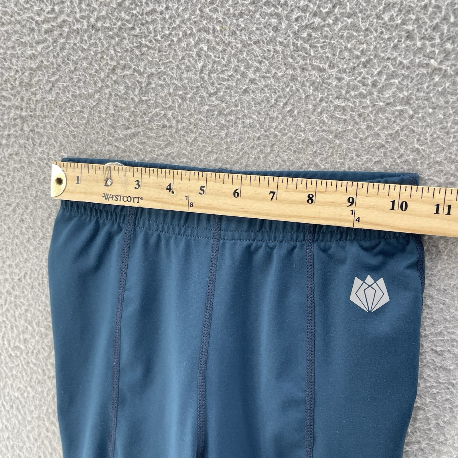 FitsT4 Sports Riding Leggings Girl Medium Blue Equestrian Pants Horse Outdoor